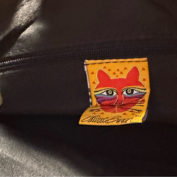 NWT Laurel Burch Whimsical and Colorful Cats Handbag - Picture 9 of 13